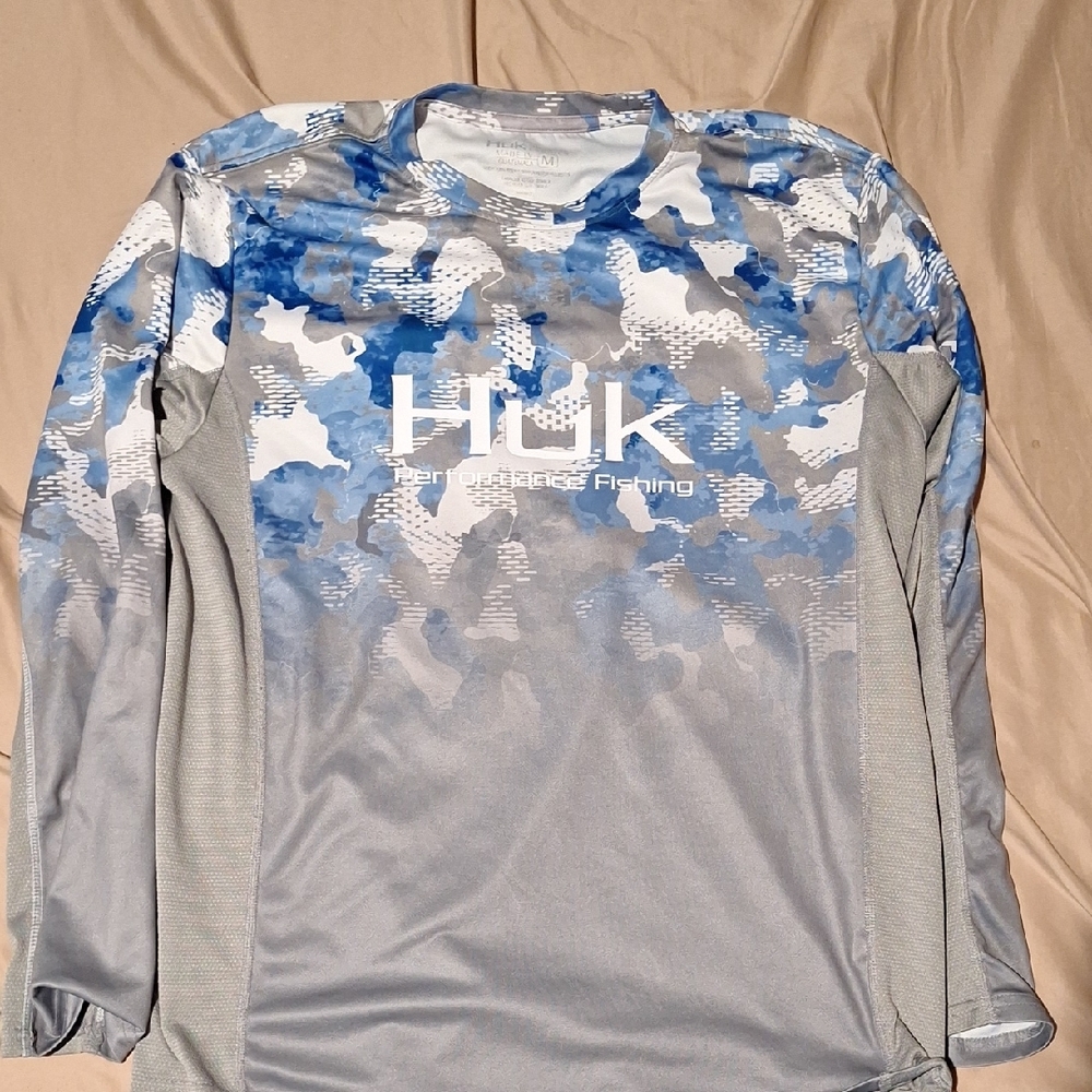 Huk Performance Fishing Camo Long Sleeve Shirt